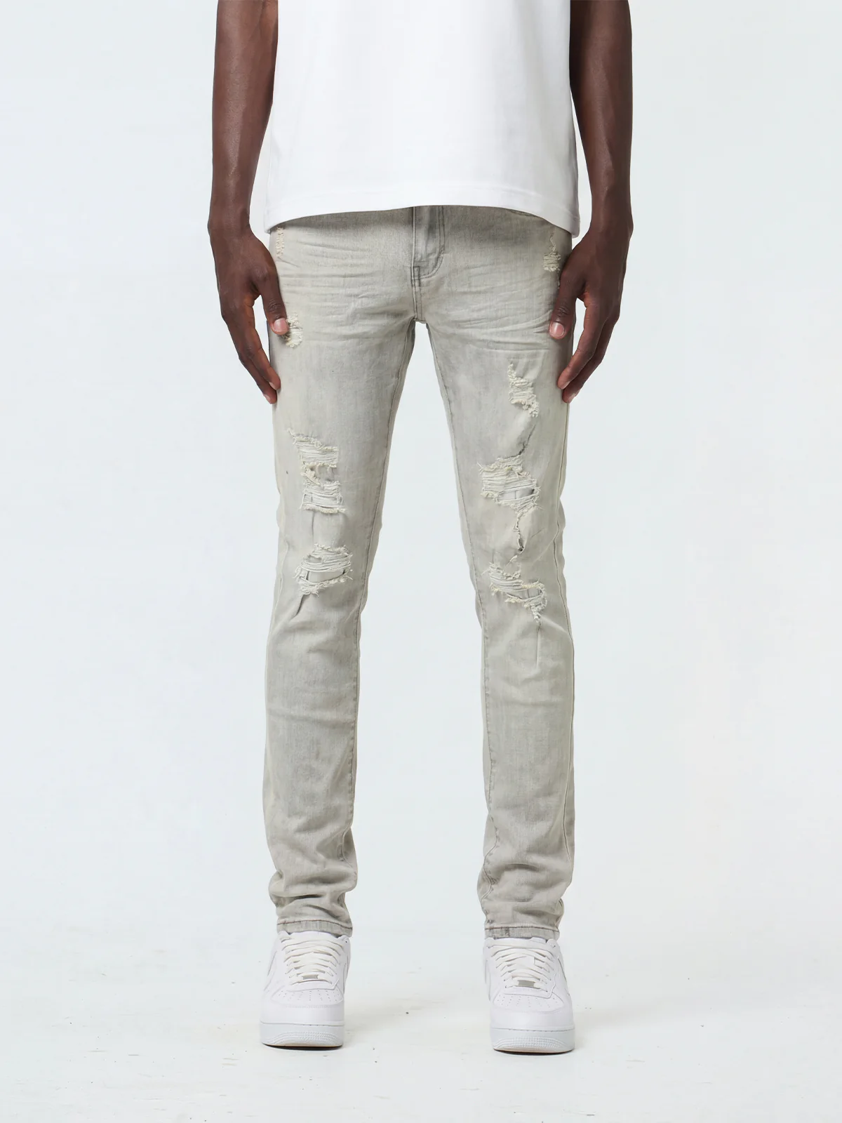Waimea Men's Basic 5 Pocket Skinny Jeans - Image 12