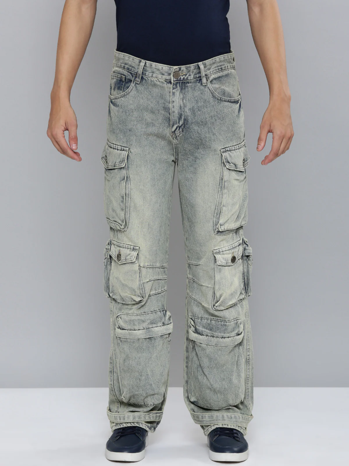 W by Waimea Men's Baggy Fit Jeans - Image 14