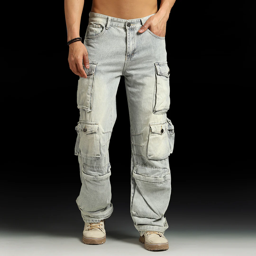 W by Waimea Men's Baggy Fit Jeans - Image 8