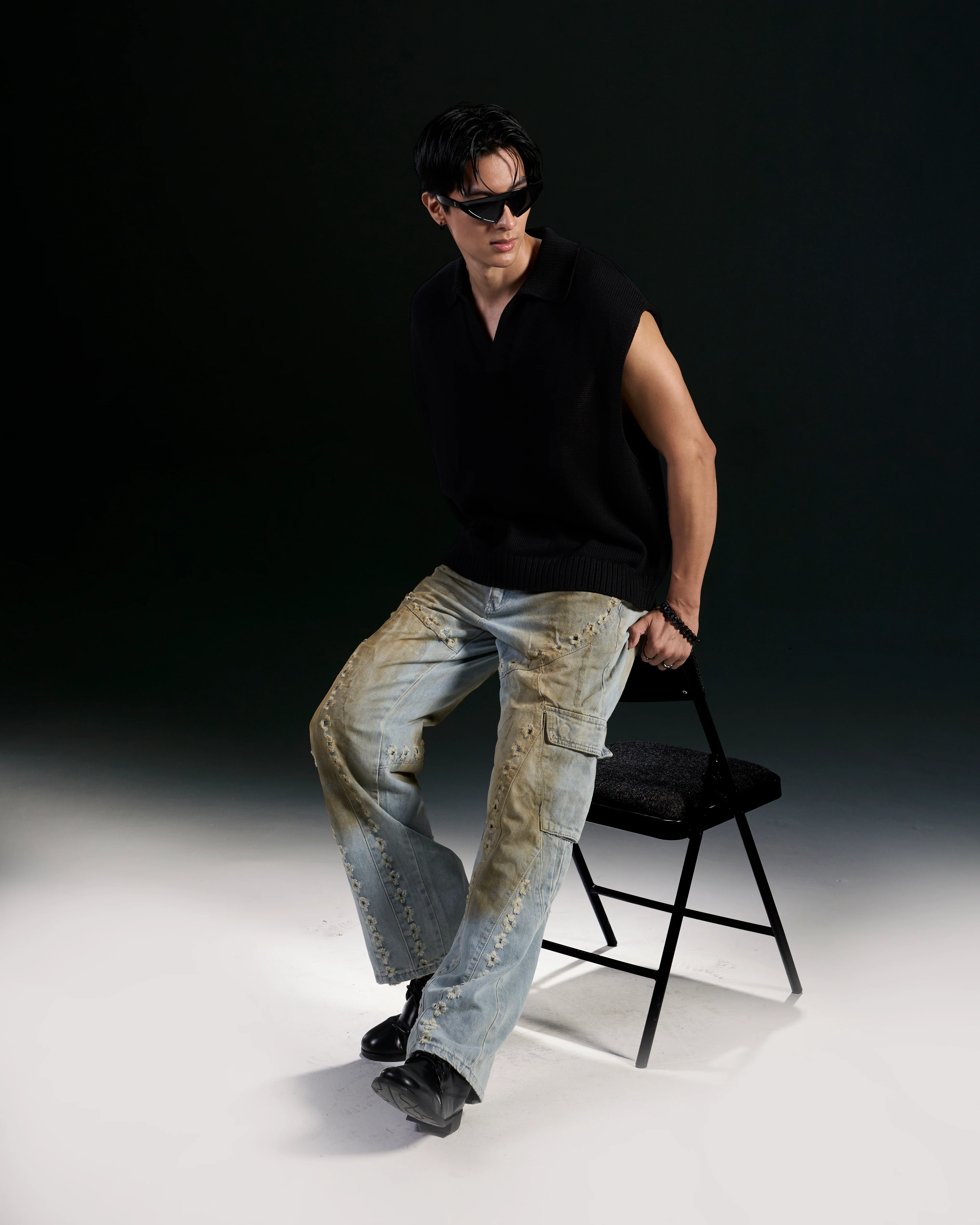 W by Waimea Men's Baggy Fit Jeans - Image 4