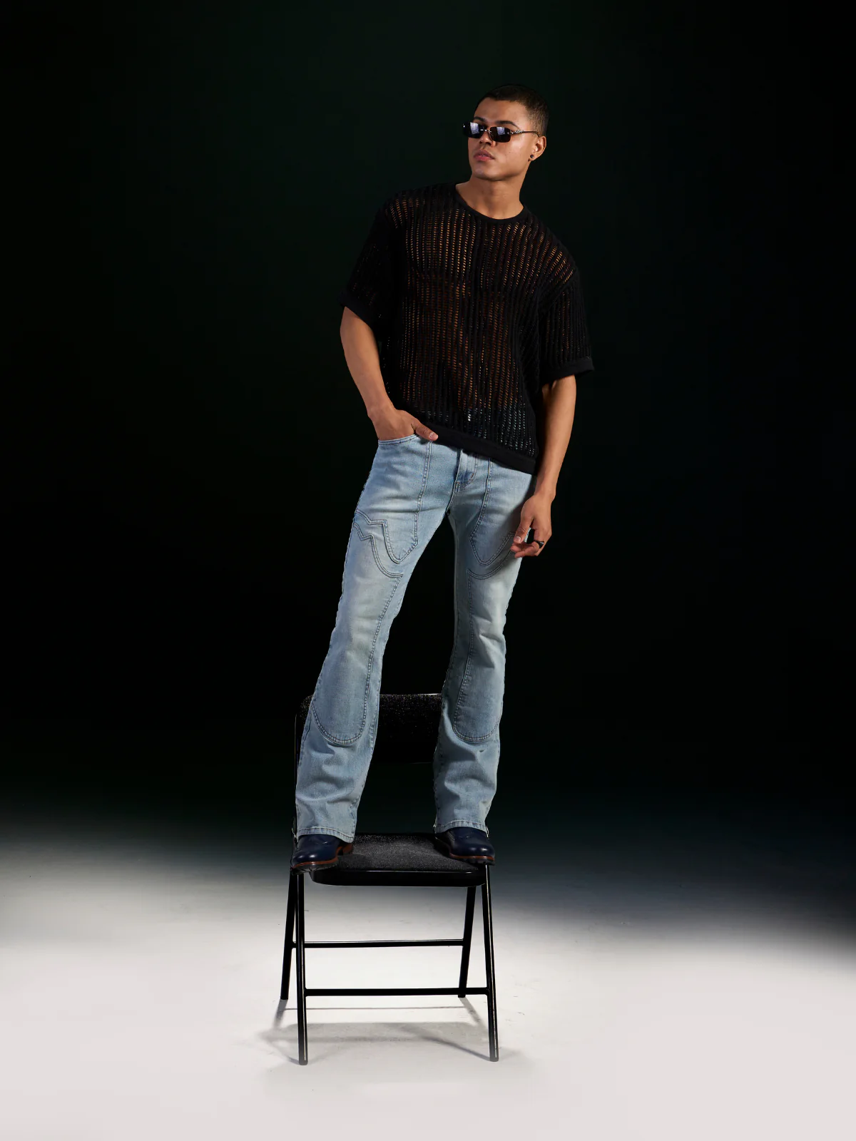 W by Waimea Men's Flare Fit Jeans - Image 3