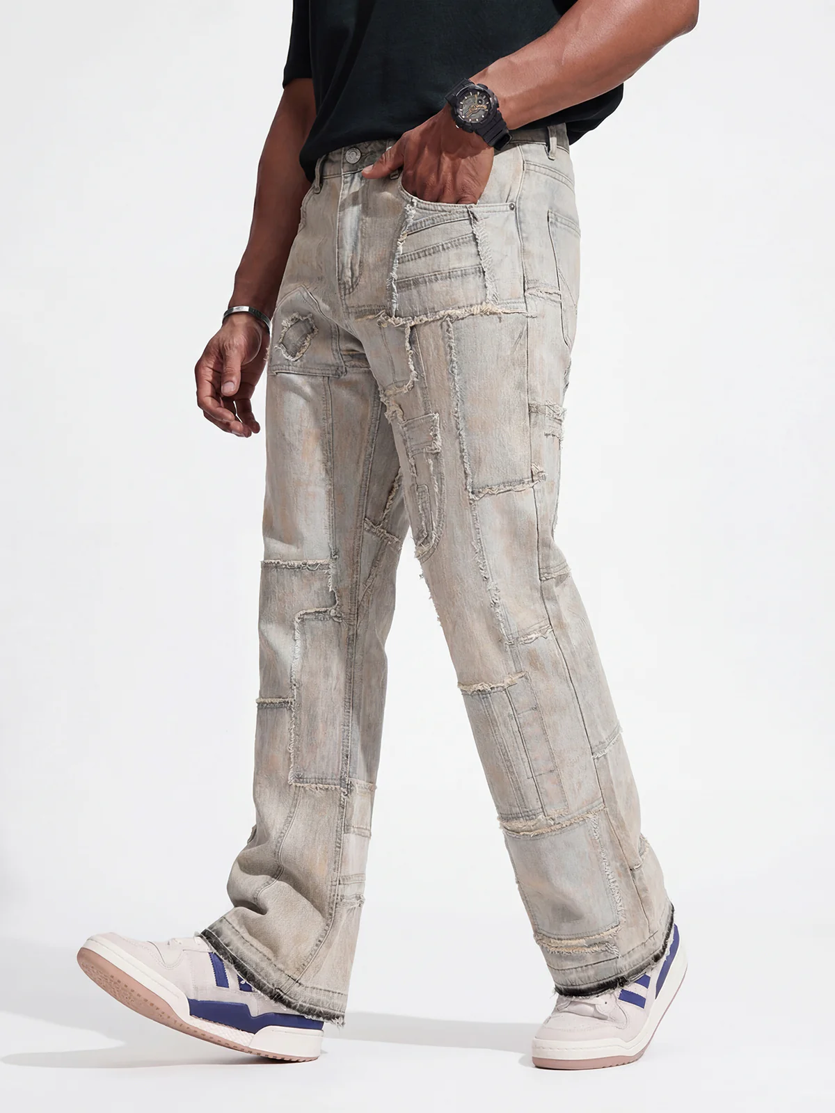 W By Waimea Men's Flare Fit Jeans - Image 9