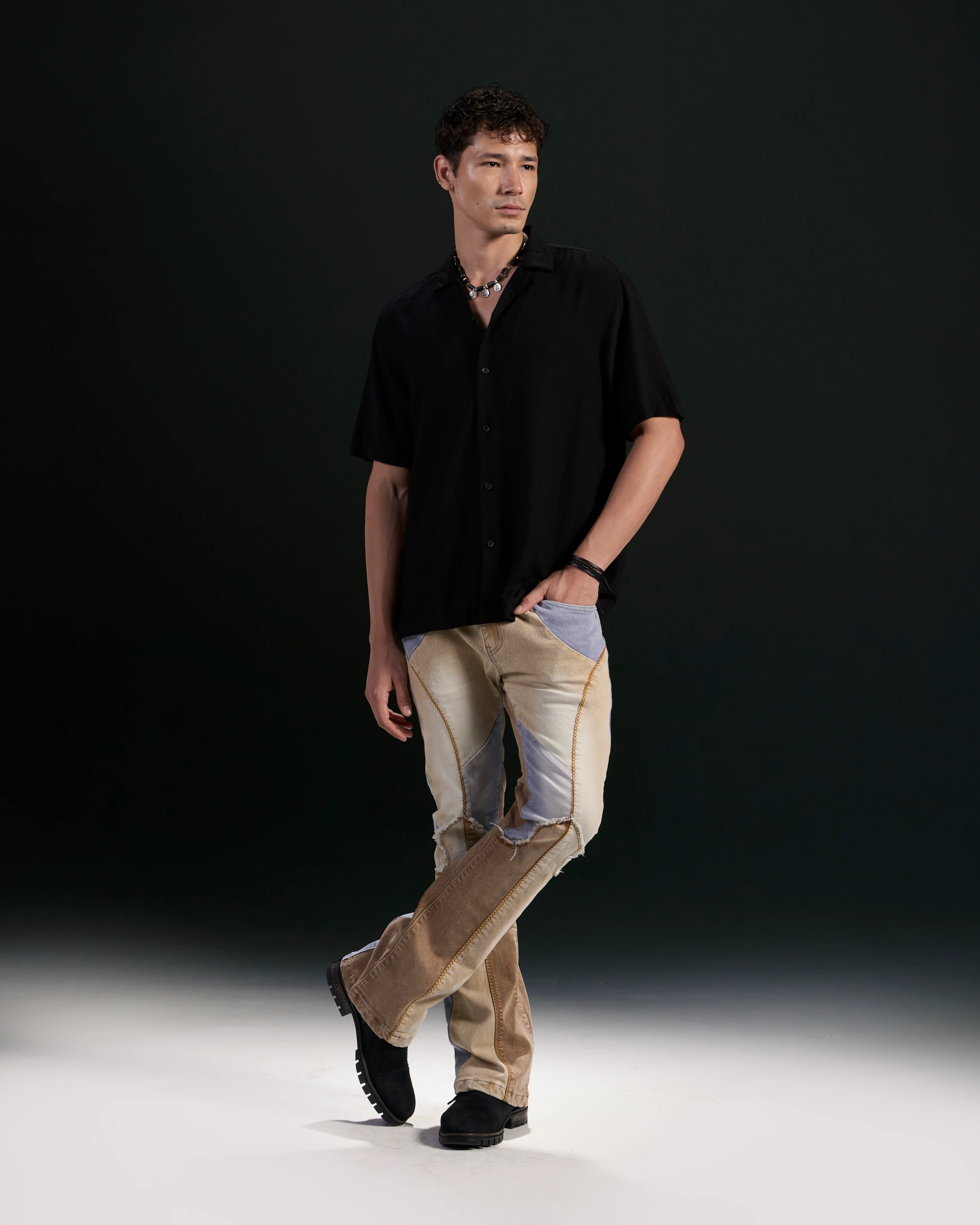 W by Waimea Men's Flare Fit Jeans - Image 3