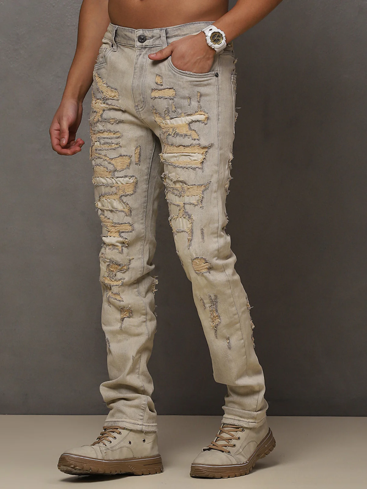 W By Waimea Men's Slim Fit Jeans - Image 10