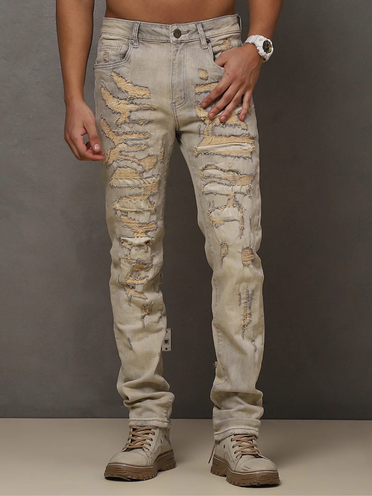 W By Waimea Men's Slim Fit Jeans - Image 8