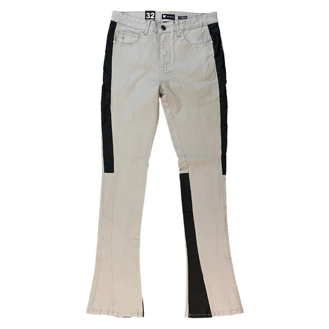 Waimea Men's Stacked PU Coated Jeans - Image 4