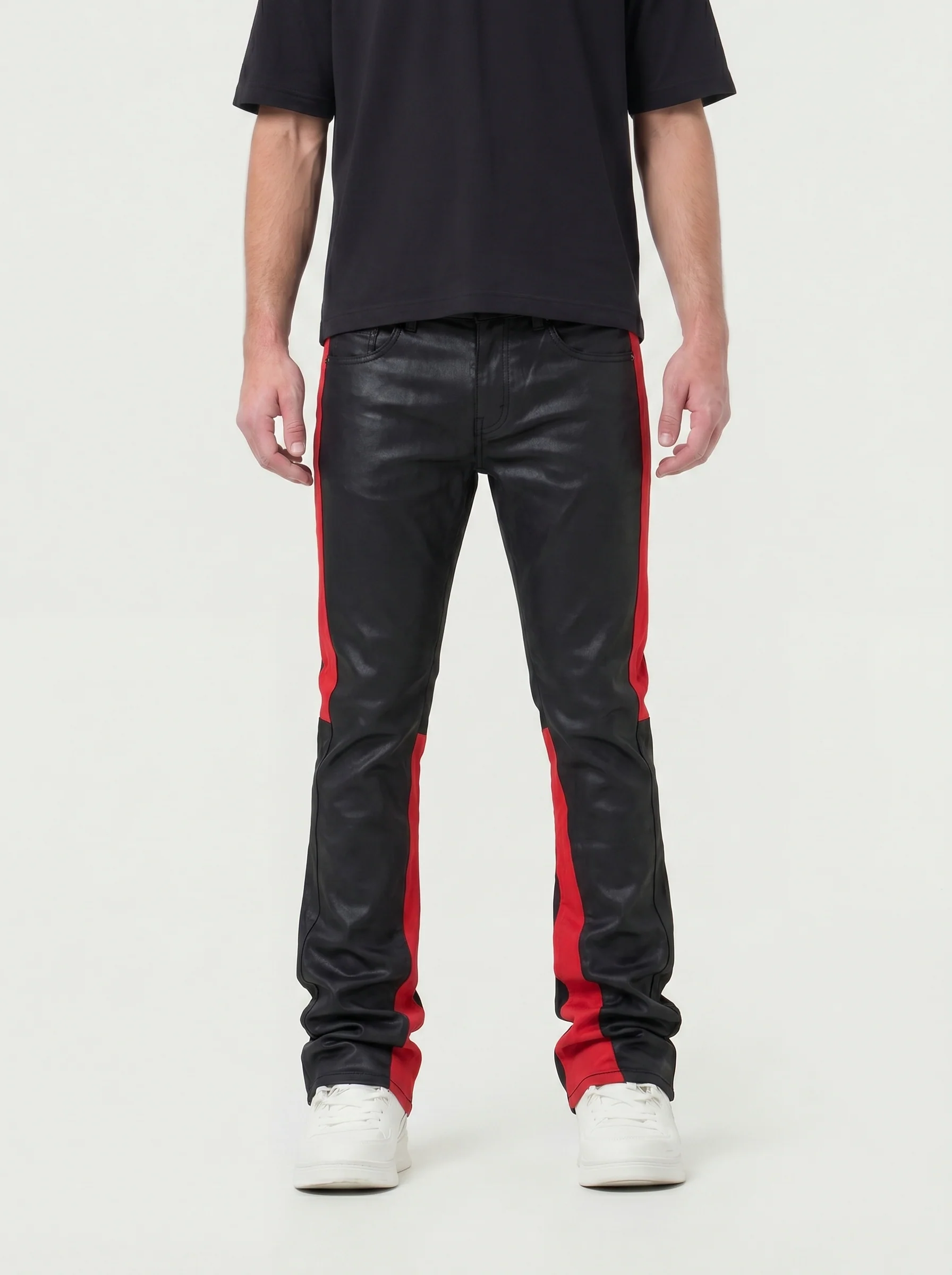 Waimea Men's Stacked PU Coated Jeans - Image 7