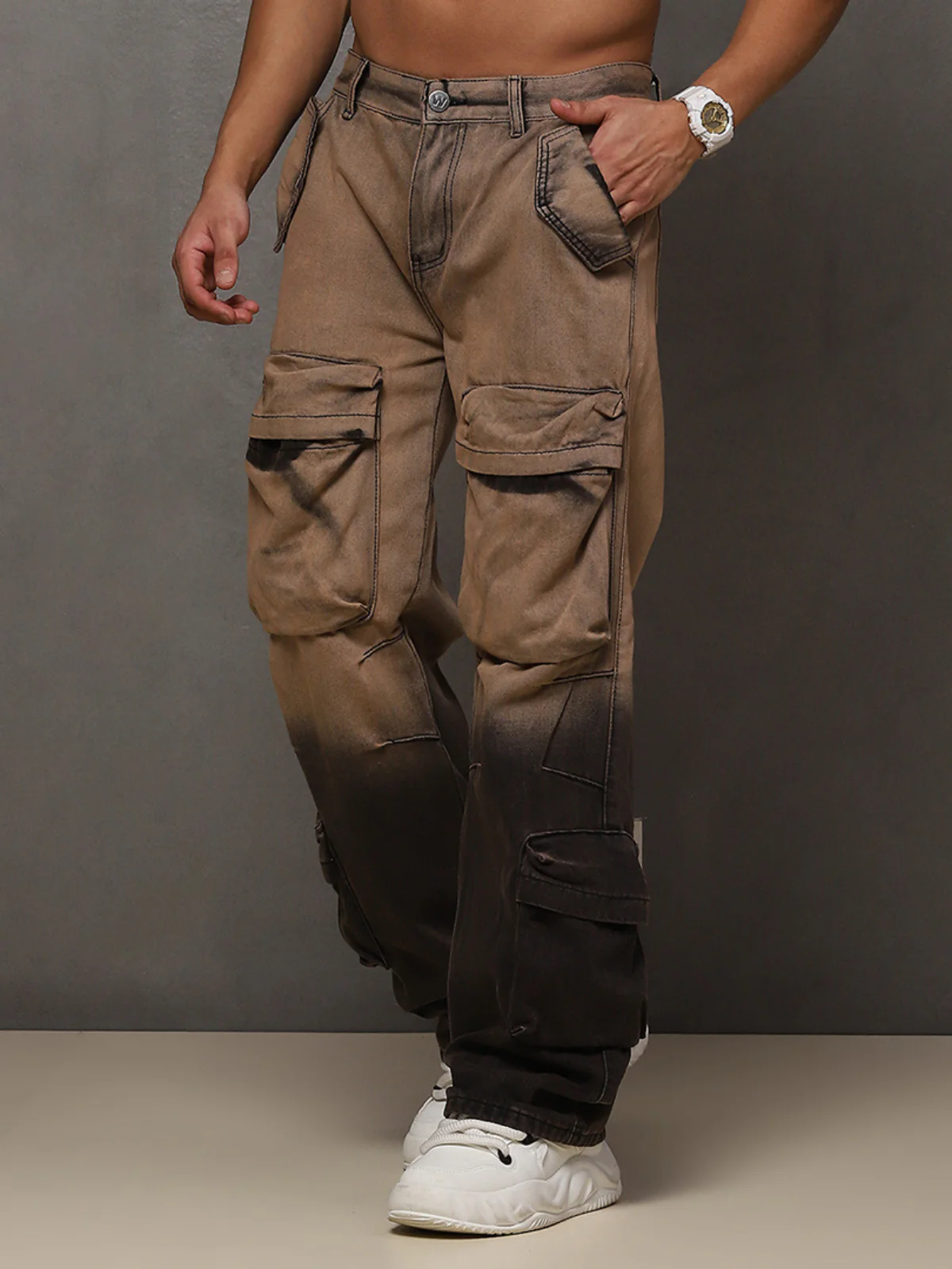 W By Waimea Men's Baggy Fit Jeans - Image 3