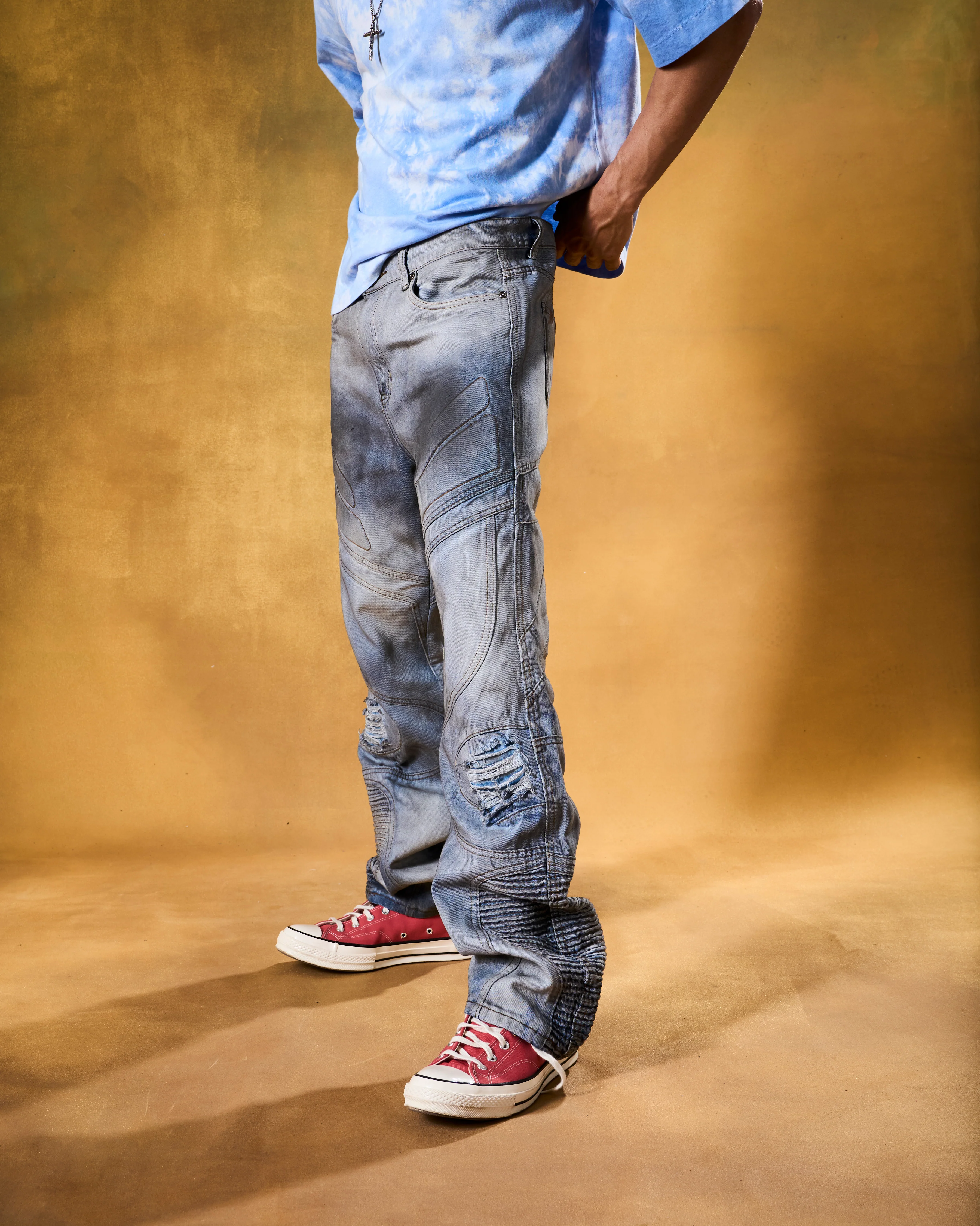 W by Waimea Men's Baggy Fit Jeans - Image 4